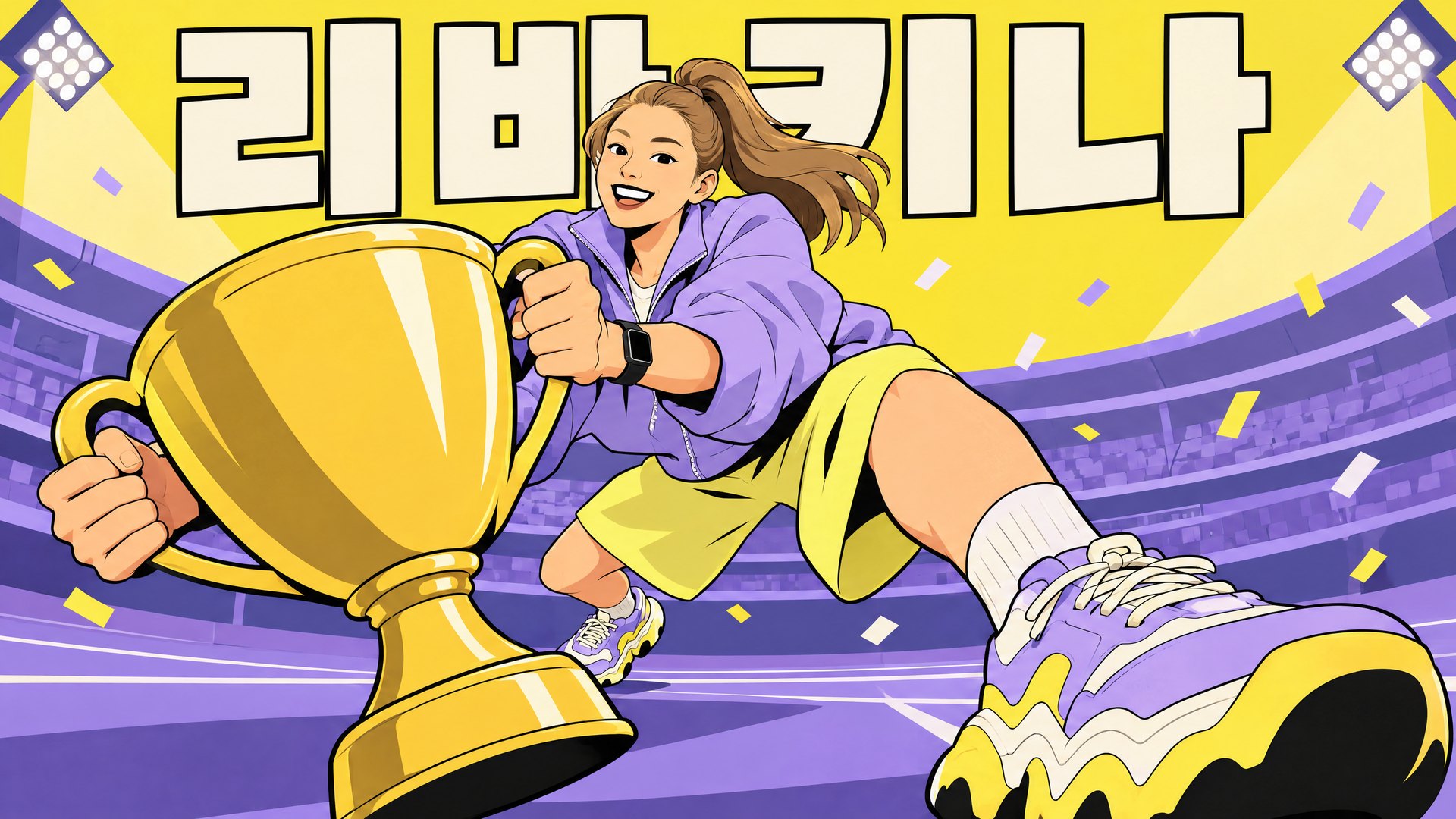 엘레나 리바키나 닝보오픈 2026 우승 일러스트