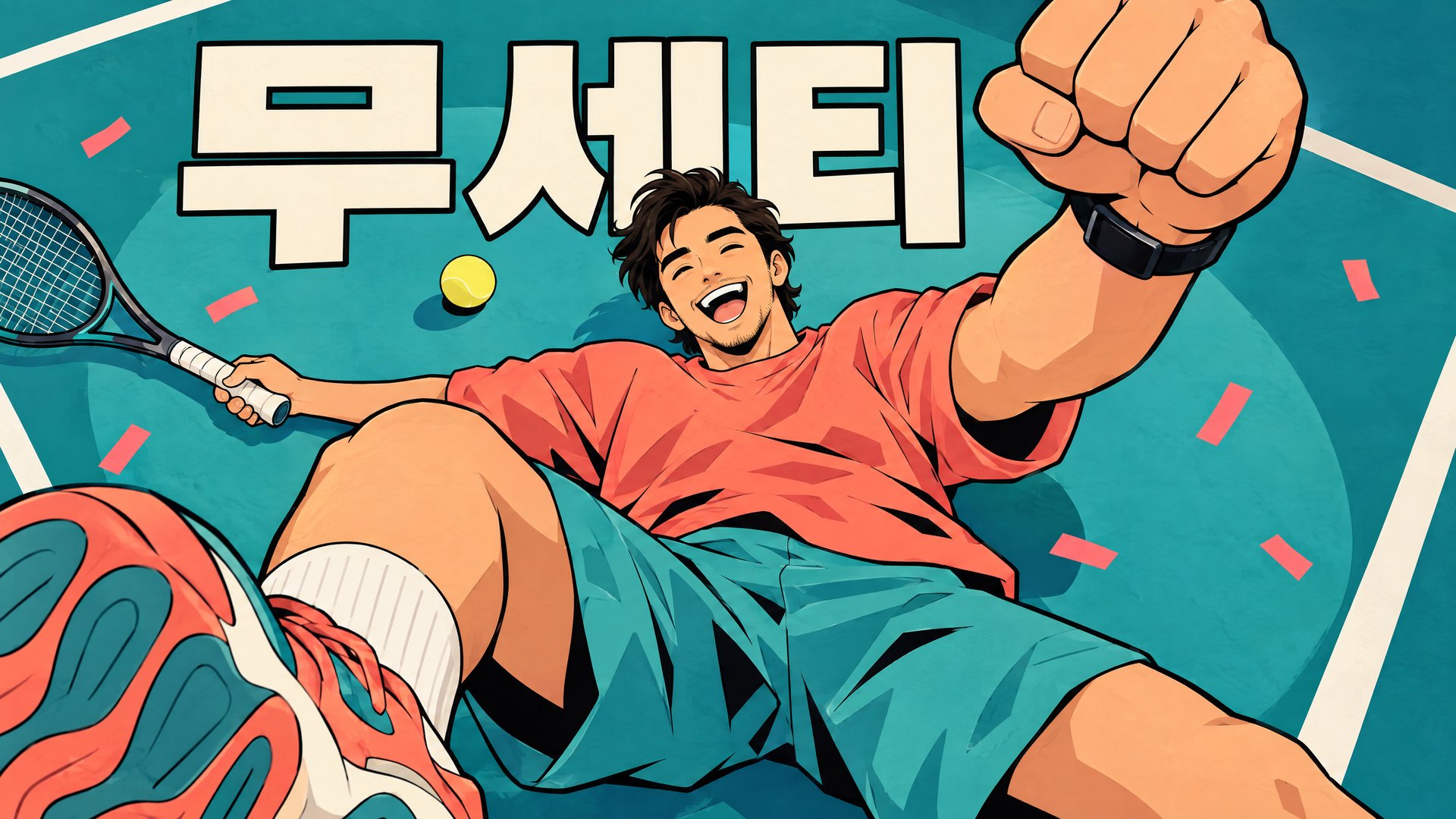 로렌초 무세티 리옹오픈 2026 우승 일러스트