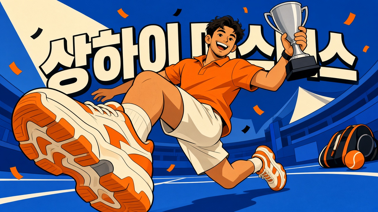 상하이 마스터스 2026 결승 커버 일러스트