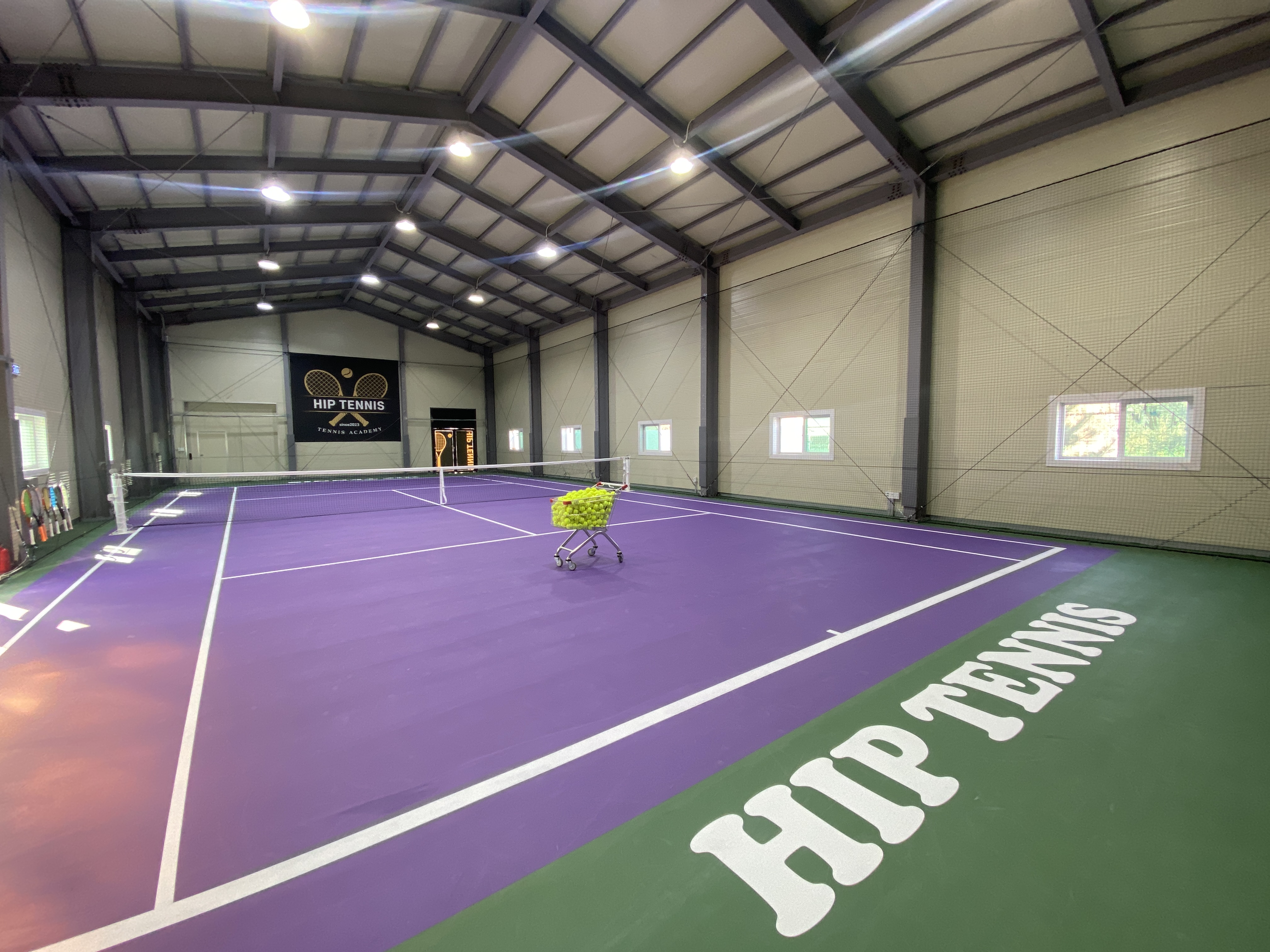 경기 의정부시 힙테니스 실내 하드코트 전경
